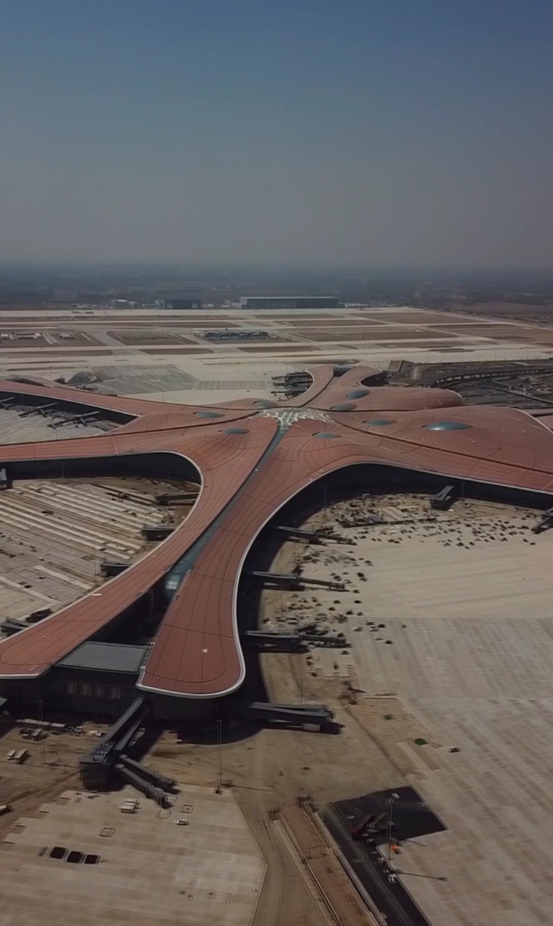 航拍北京大兴国际机场,有幸记录建设全过程.