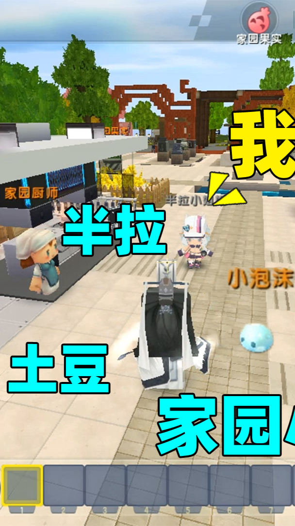 #迷你世界#迷你世界:半拉来我家做客,却看不见我的宠物,这是怎么一回