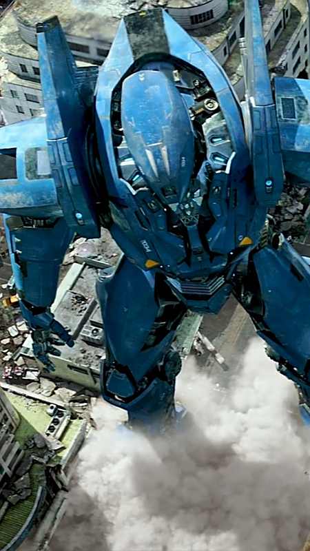 动作电影#环太平洋 机甲之一 冬日阿贾克斯-度小视