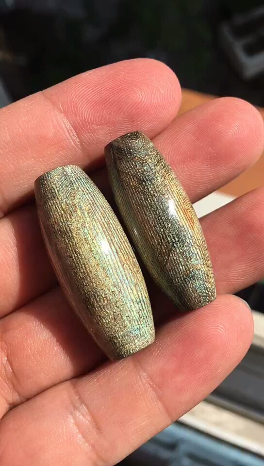 好物推荐#深海金珊瑚天珠!