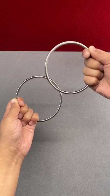 古代魔术铁环穿越,至今无人能破解