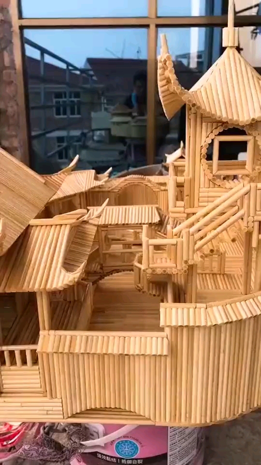 一次性筷子用的工艺品