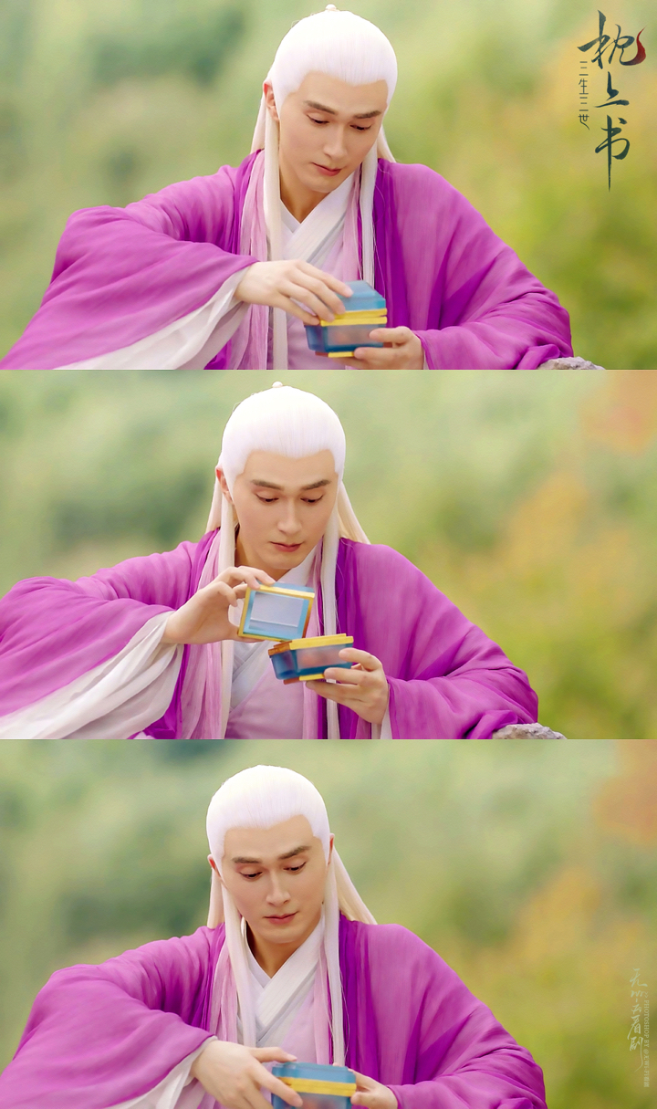 三生三世枕上书# 东华帝君紫衣白发太好看了