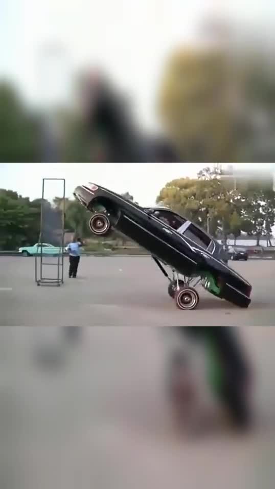 着真的是把车改成弹簧车用了!