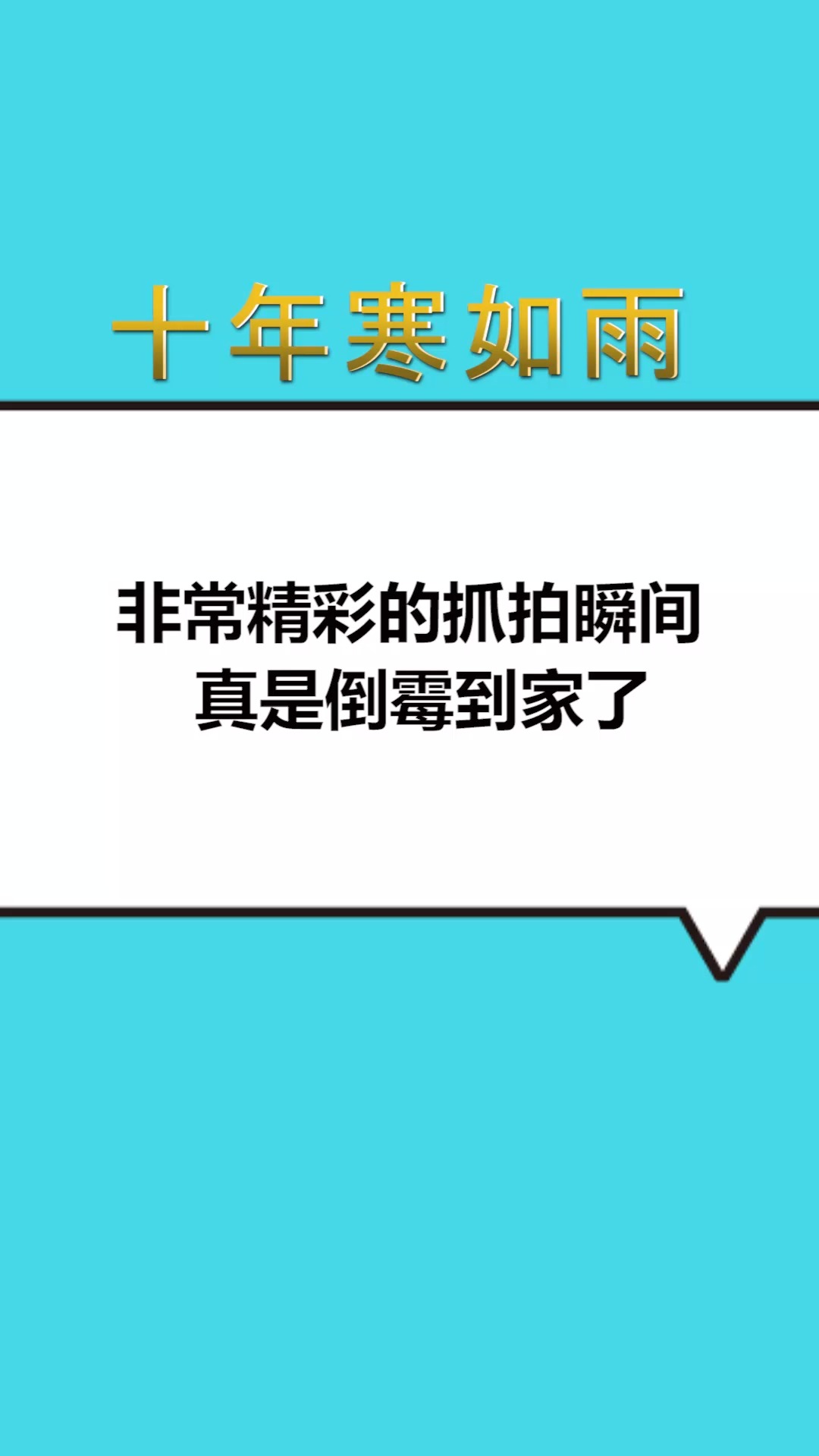 每天一点冷知识#非常精彩的抓拍瞬间,真是倒霉到家了