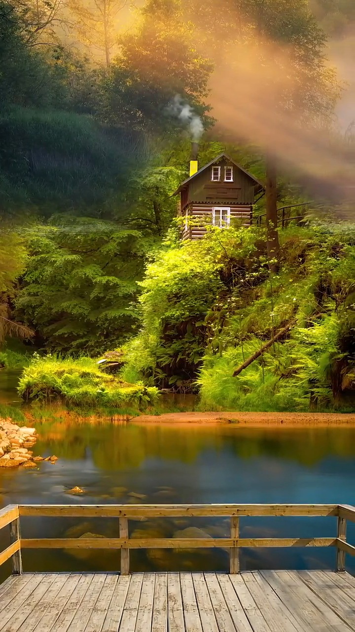 这样的世外桃源,你能待多久,世外桃源,风景,治愈系风景