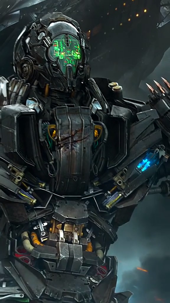 禁闭不摘面具的时候还是很帅的变形金刚3