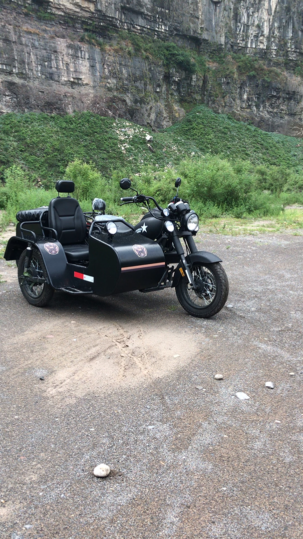 摩托车#海凌艾凡赫边三轮,2019年最火的侉子
