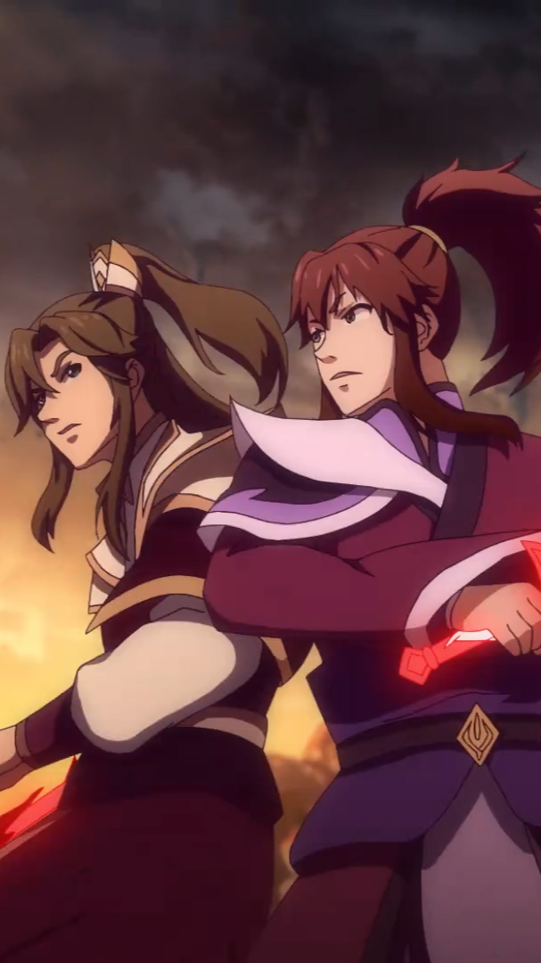 动漫一念永恒你俩可真行边对付敌人还能边撒狗粮