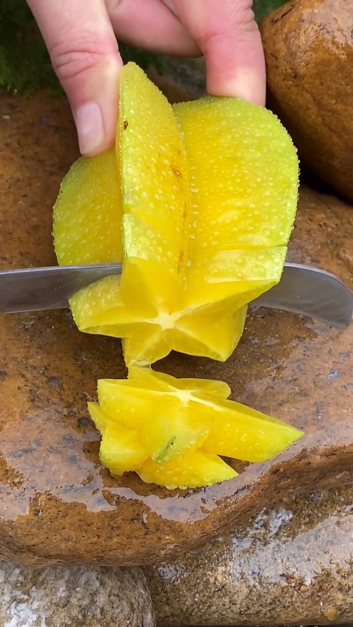 奇异水果#切个杨桃!