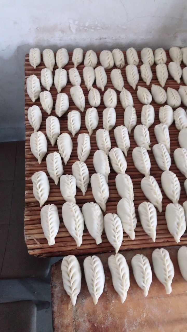 看我包的老鼠饺子怎么样?