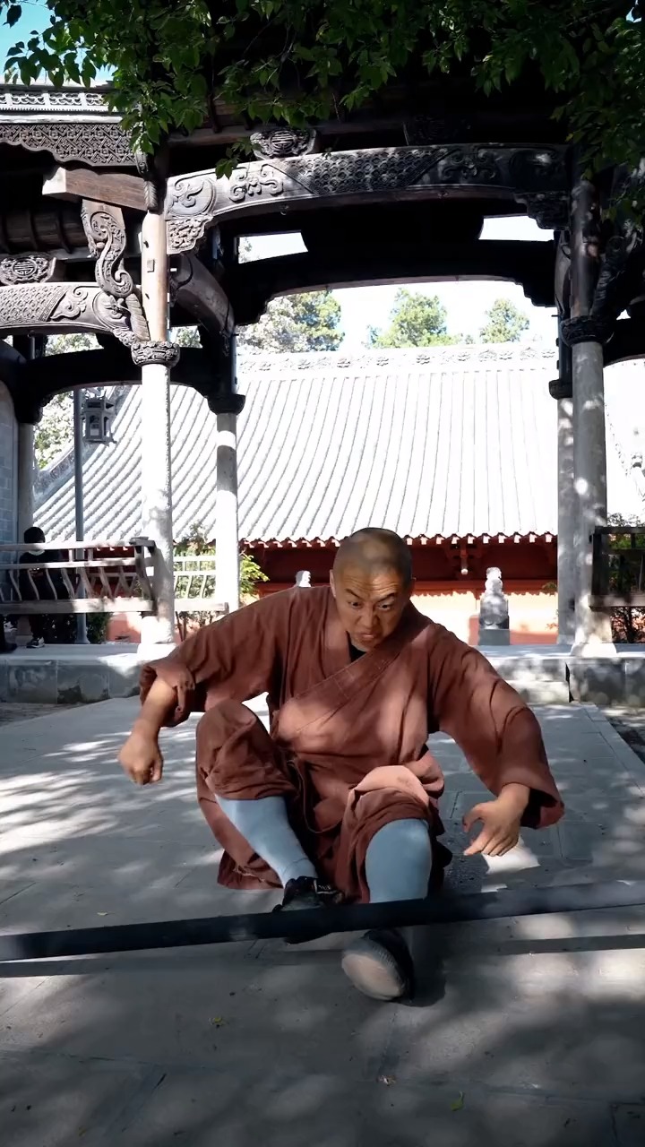 少林三宝#这孩子打小就乐于助人