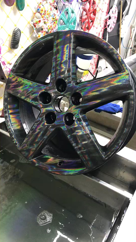炫彩特效轮毂水印