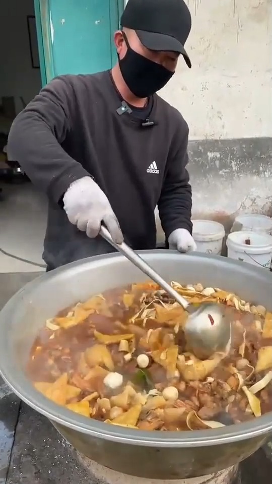 你吃过农村大集上的大席折菜吗