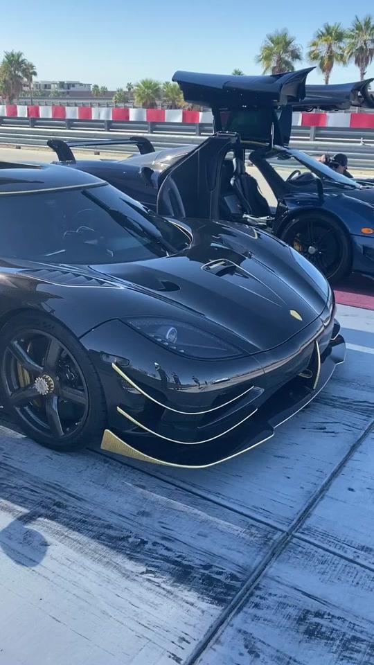 准备下赛道 ? #柯尼塞格 #金凤凰 #帕加尼 #风神 #赛道