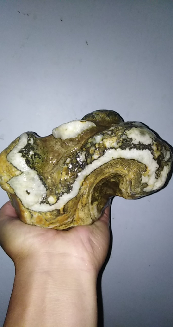 浪花!稀罕货!卷纹汉江火爆石!漂亮吧?美吧?