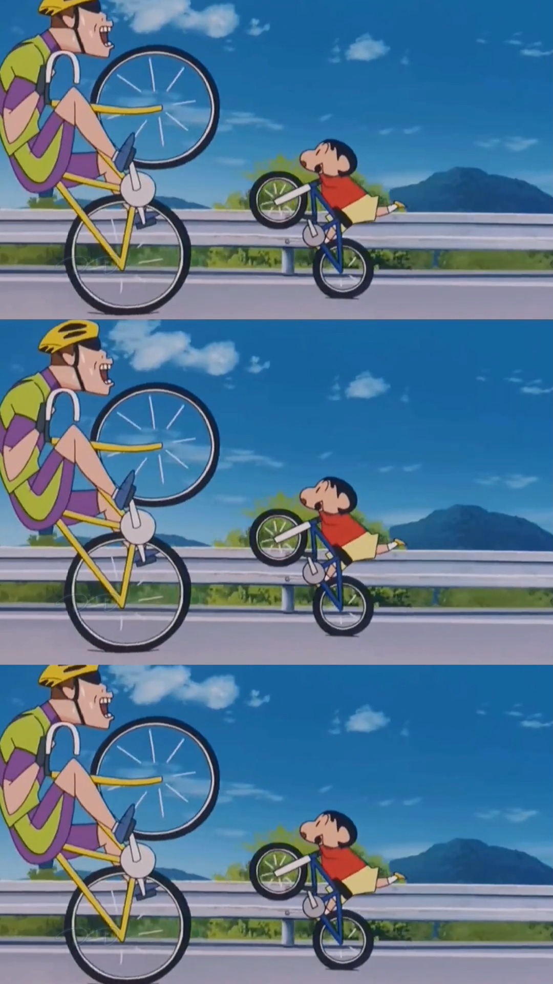 蜡笔小新#秋名山单车王,野原新之助