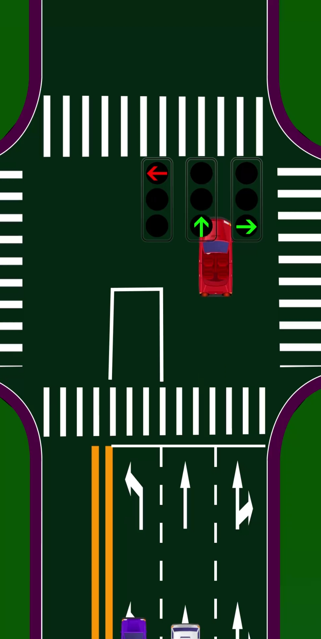 交通安全最重要#导流线,导向线,一字之差,您中招了吗
