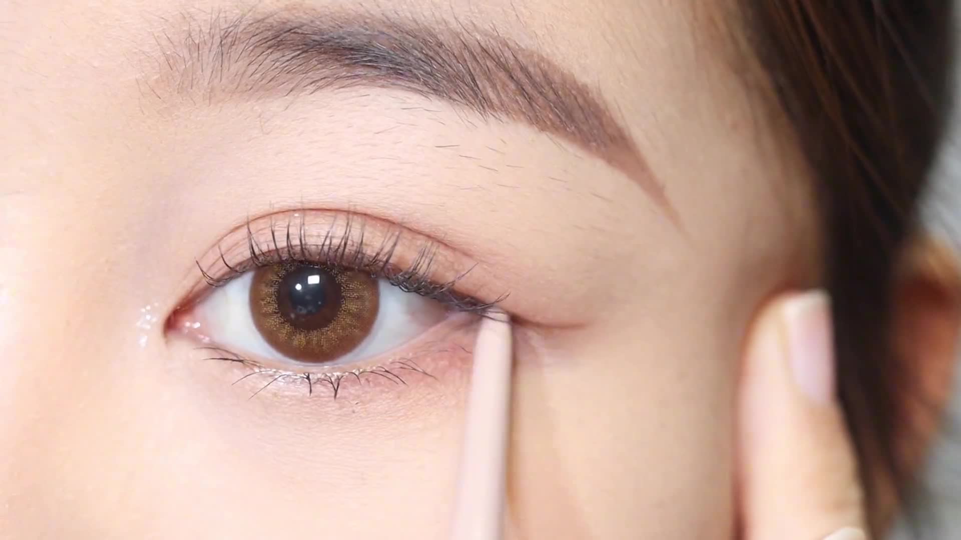 新手小白懒人半截眼线