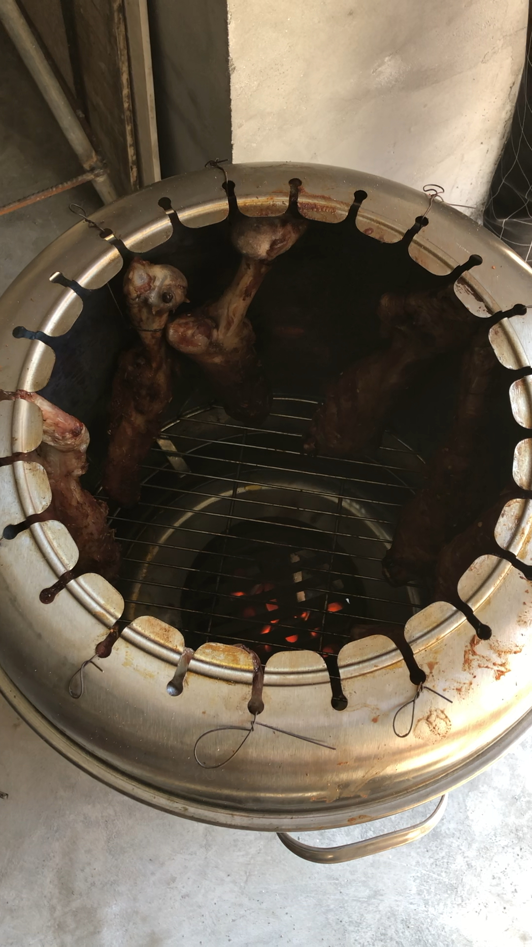 吊炉烤小羊腿,厉害不厉害