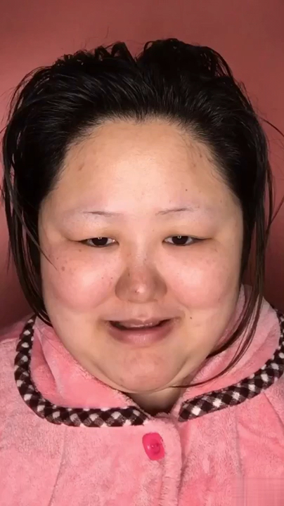 节前vs节后#邋遢大妈鬼畜变身网红小姐姐 迷倒一片小鲜肉