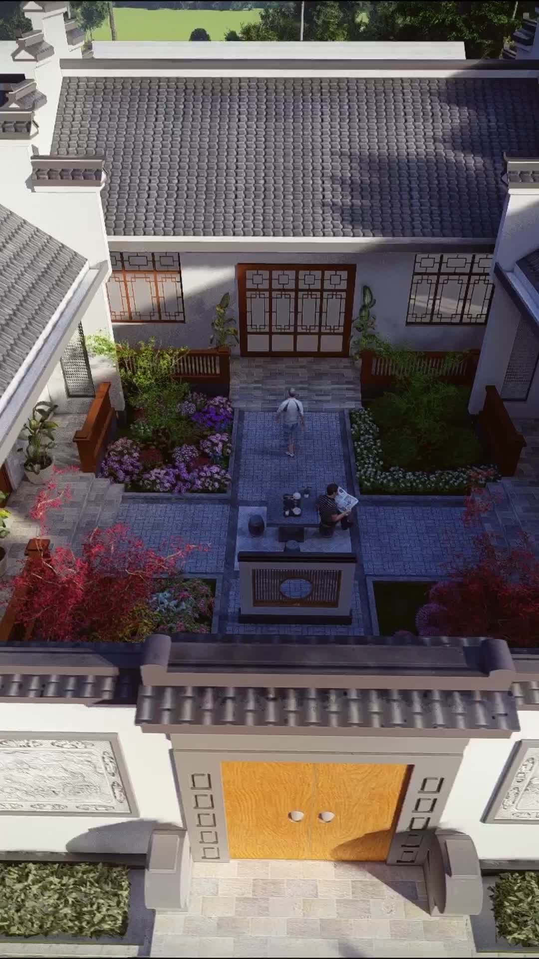 有生之年,徽派农村小院来一个