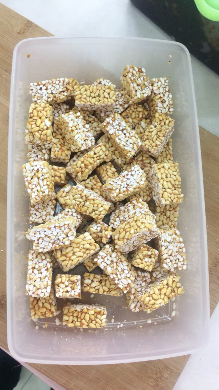 小时候的零食——米花糖