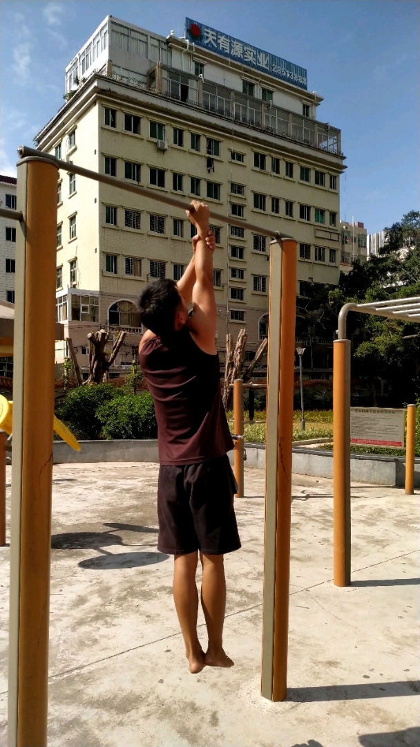 单手辅助引体向上