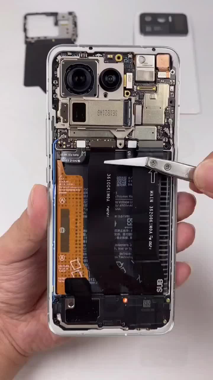 我要上热门#小米11ultra拆解