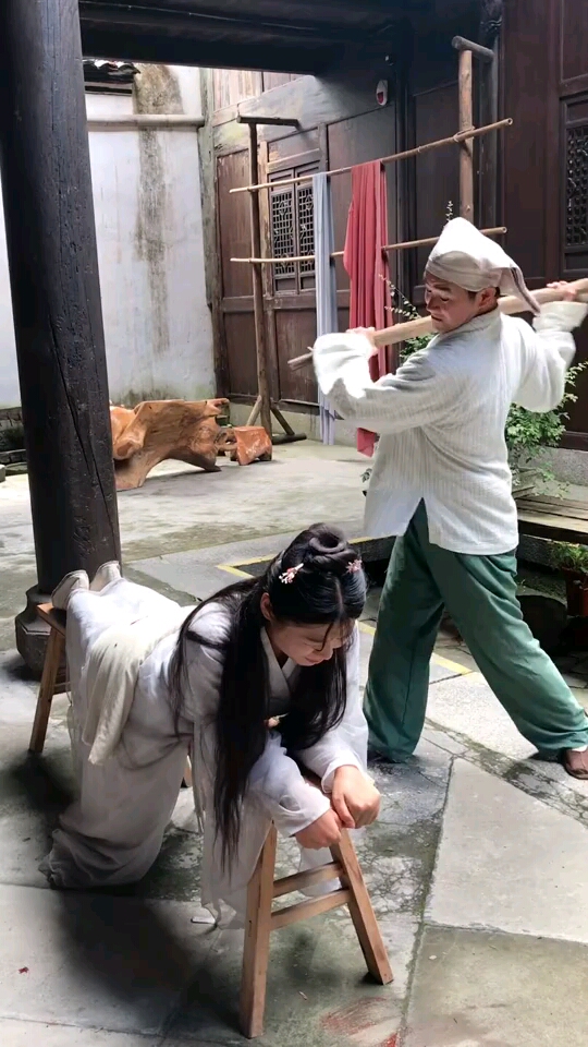 拍戏现场之打板子