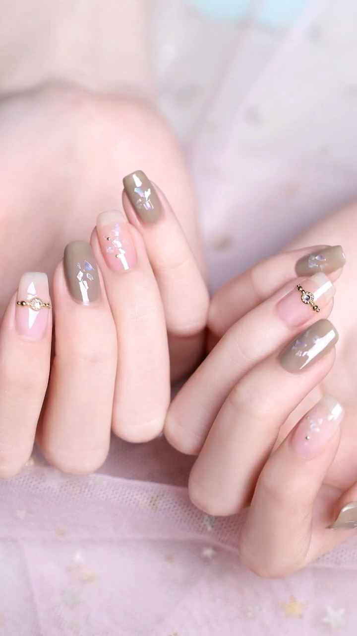 过了腊八就是年#神奇的温变美甲