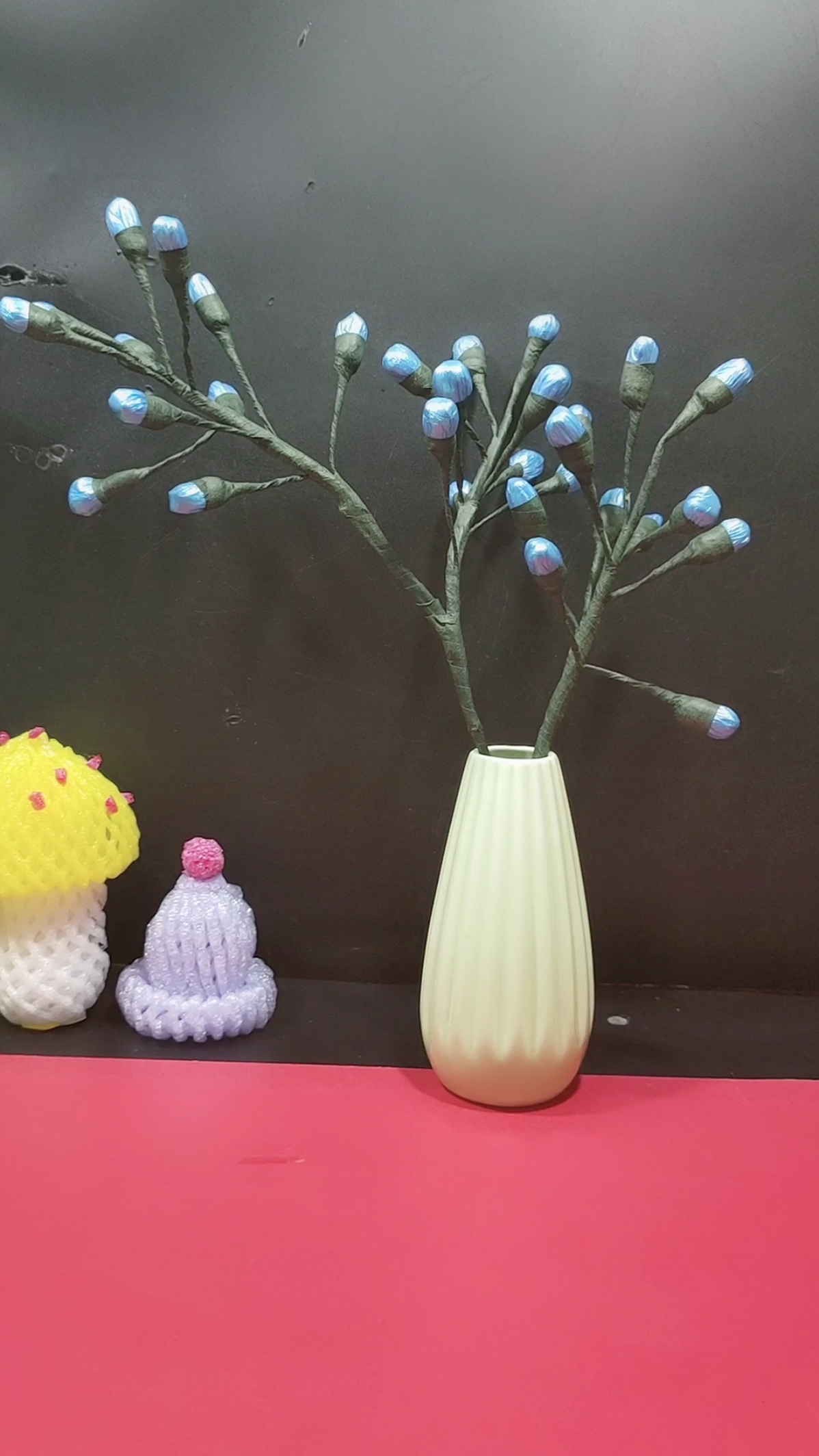 垃圾袋利用#变废为宝.幼儿园创意手工制作.