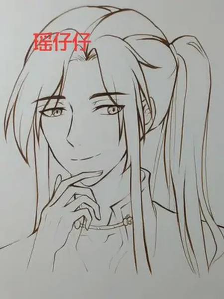 昨天更新的看了吗#画画#天官赐福#花城-全民小视频