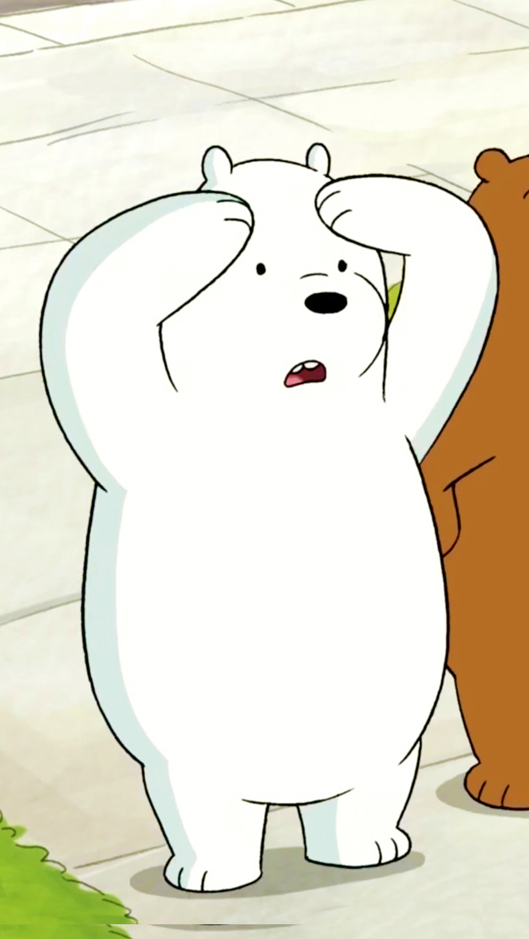 动漫#白熊好厉害,还会说鸽子话