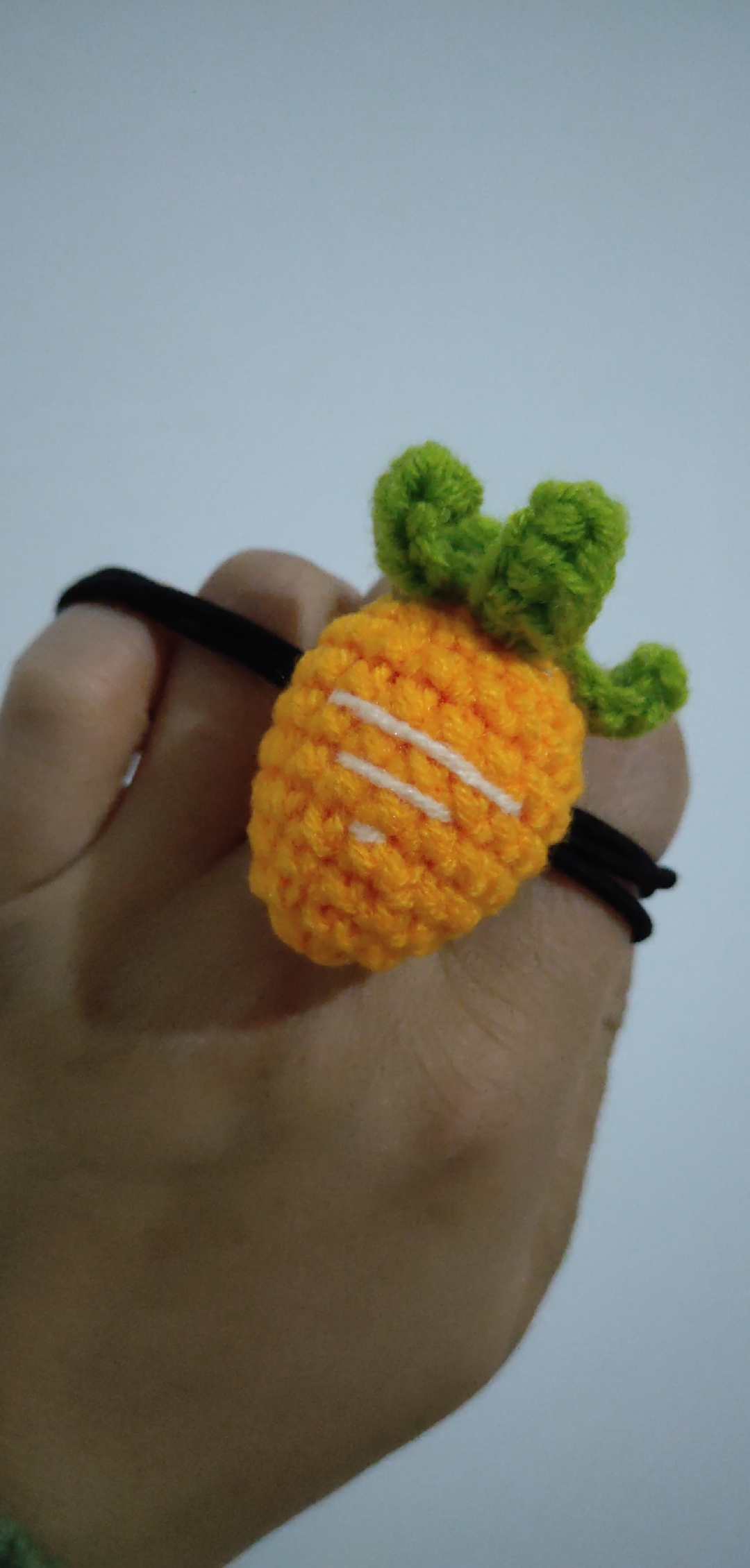 胡萝卜发圈头绳完成啦!