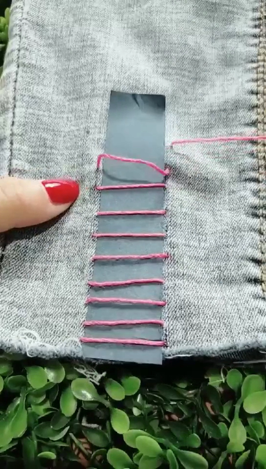 最爱之城#裤腿收脚针法