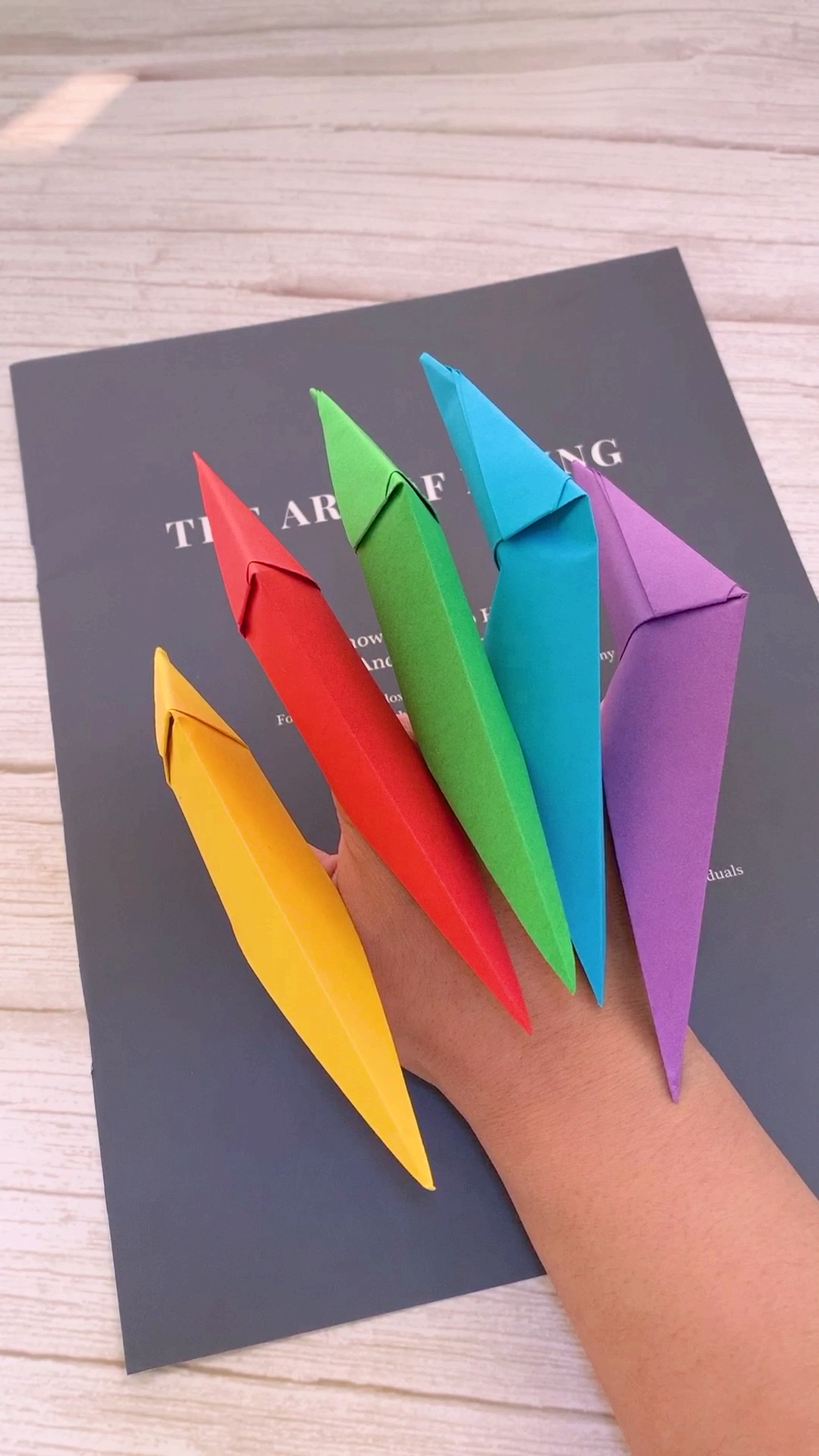 手工作品#好玩的龙爪折纸,做起来很简单-度小视