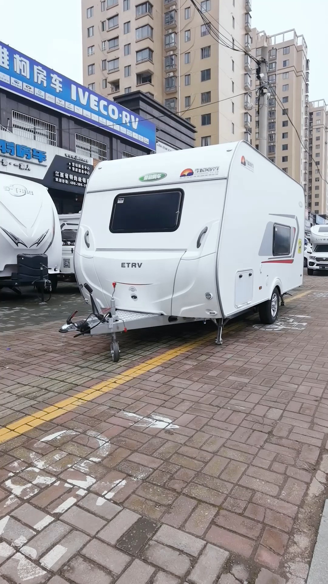 爱旅490(干湿分离版)拖挂房车,带上您移动的家出发吧!