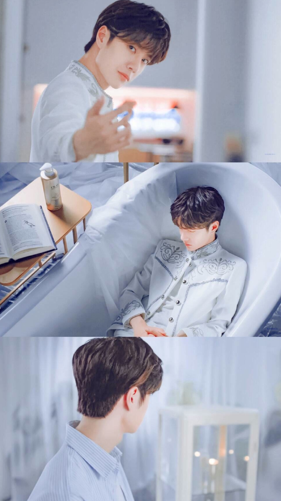 王一博   浴缸照