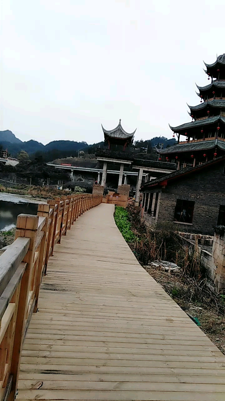 思州古城望江楼