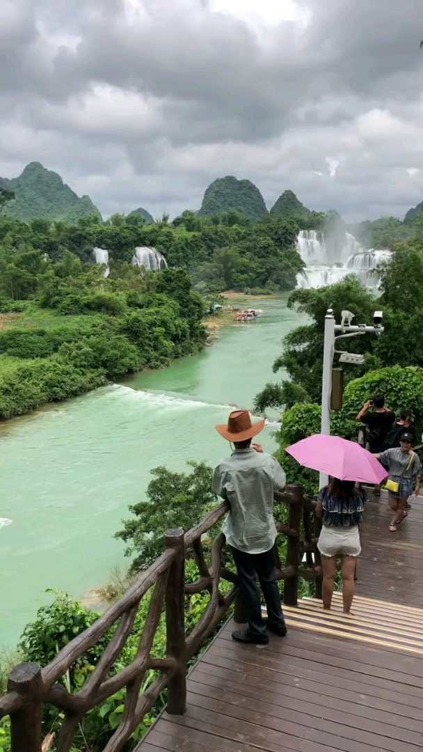 廣西德天瀑布,花千骨拍攝地