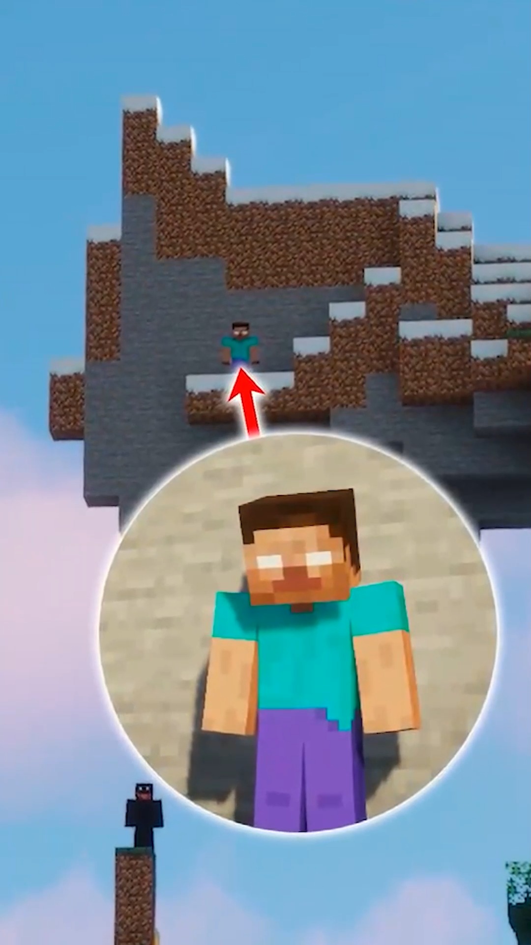 我的世界我居然在游戏里遇到了him