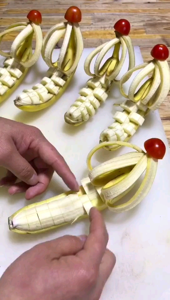 香蕉切法视频教学