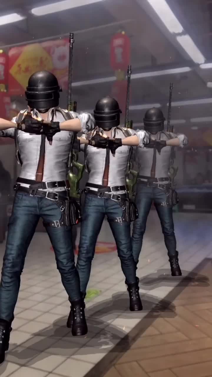 "吃鸡手势舞"遇见"囧架架"!完美结合有没有?