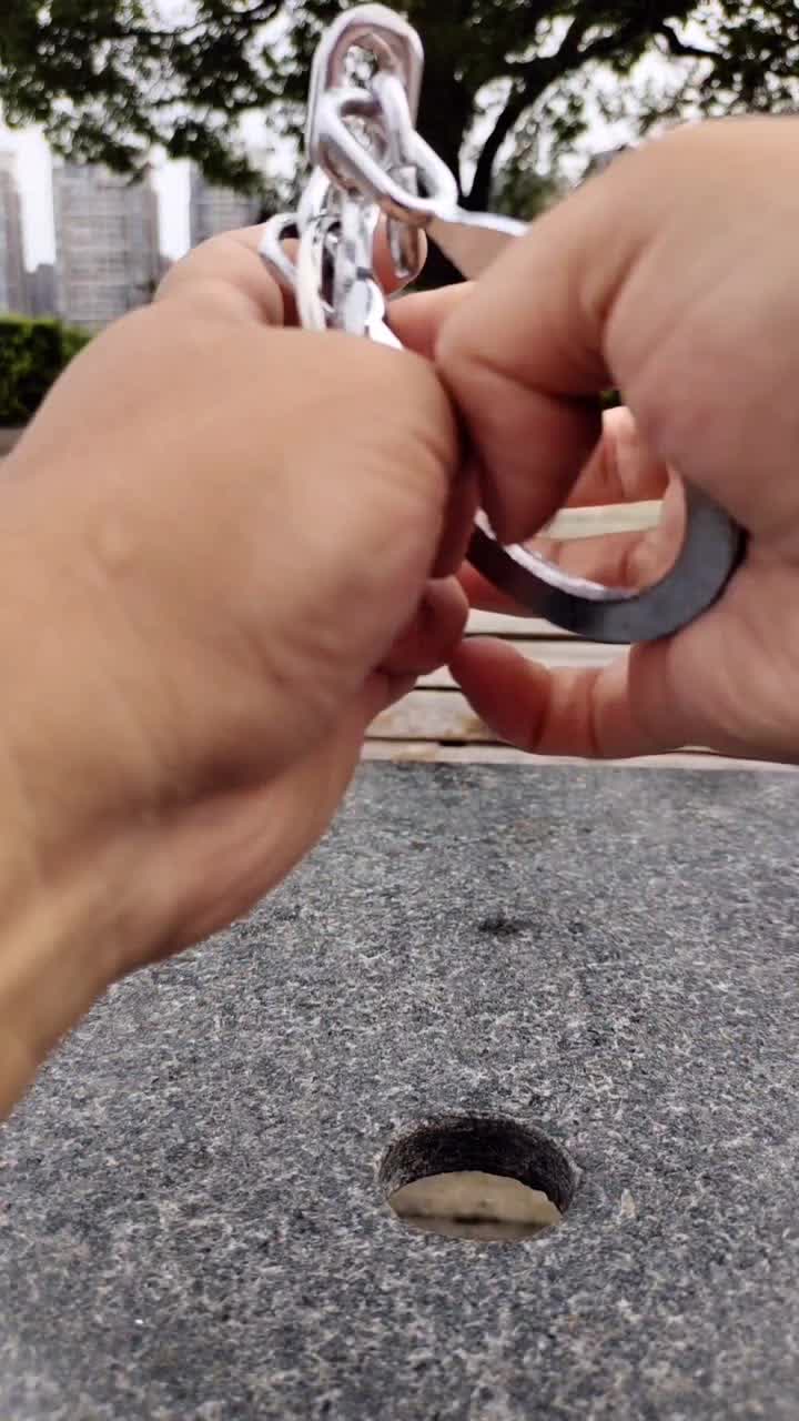 一招破解古代马蹄锁,你学会了吗?