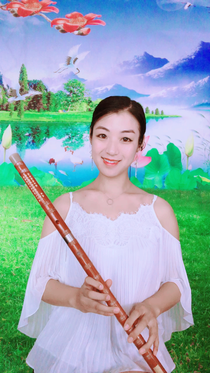 史上最热夏天#竹笛《女儿情》
