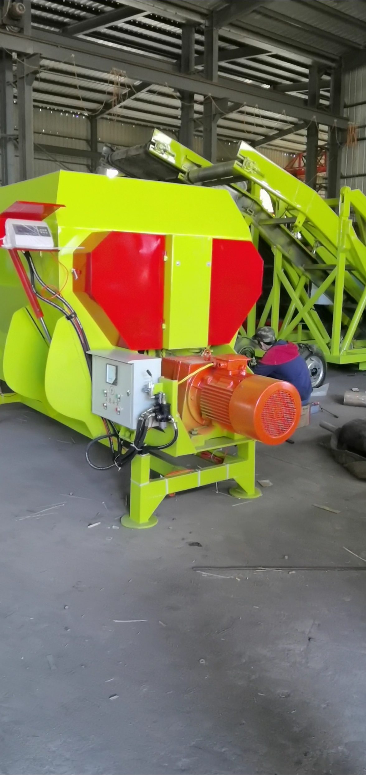 五方卧式固定牛羊拌料机,国家补贴设备