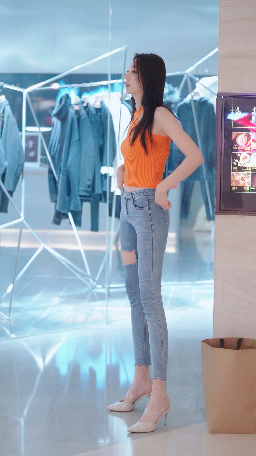 一米九的长腿女神