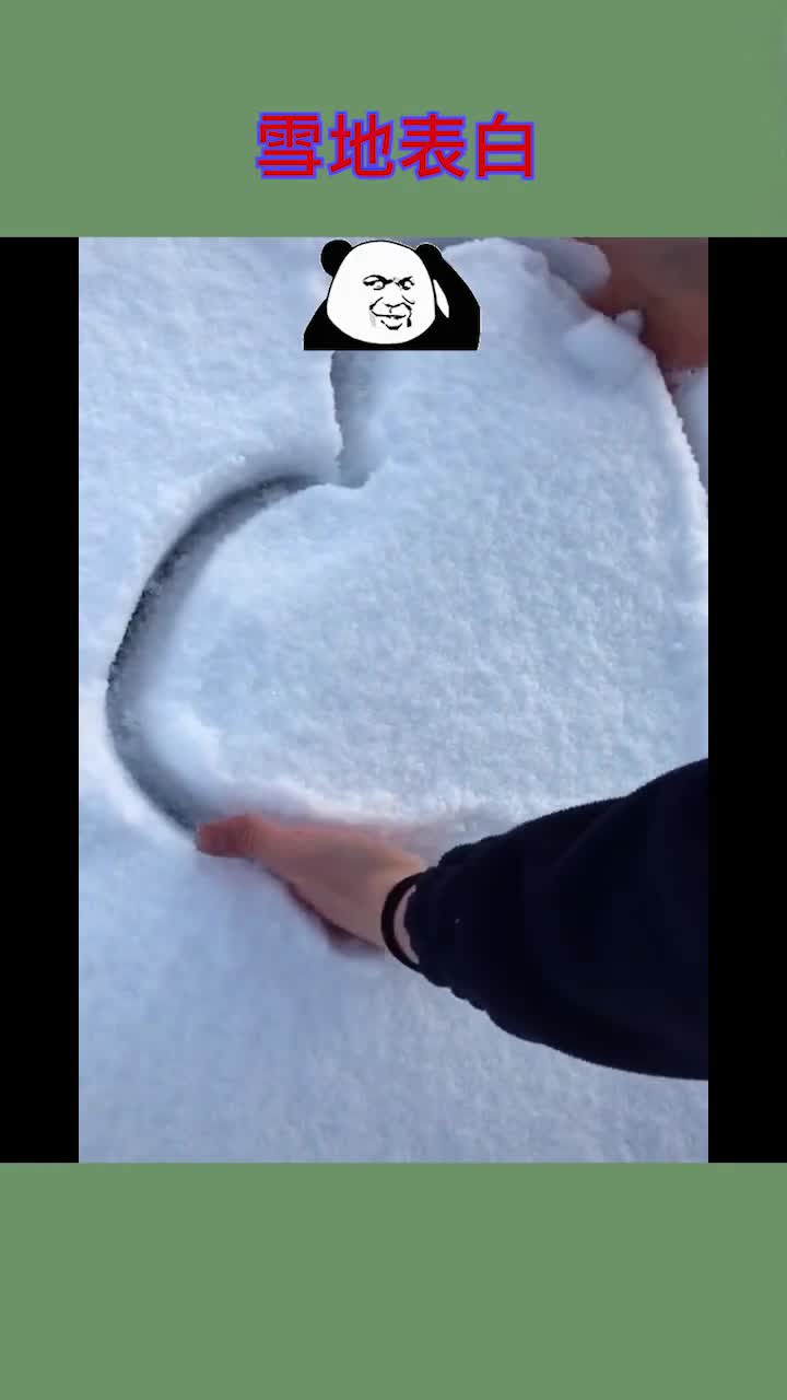 外国小哥雪地表白很浪漫,下一秒就打脸了
