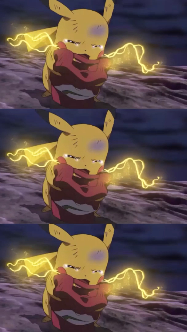 小智死了,皮卡丘哭的可伤心了!